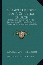 A Temple Of Idols Not A Christian Church: Correspondence With The Rector And Vestry Of Christ Church, New Brighton (1857)