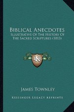 Biblical Anecdotes: Illustrative Of The History Of The Sacred Scriptures (1813)