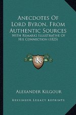 Anecdotes Of Lord Byron, From Authentic Sources: With Remarks Illustrative Of His Connection (1825)