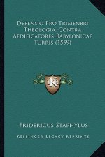 Defensio Pro Trimenbri Theologia, Contra Aedificatores Babylonicae Turris (1559)