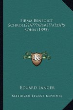 Firma Benedict Schroll's Sohn (1895)