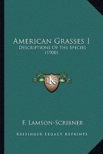 American Grasses I: Descriptions Of The Species (1900)