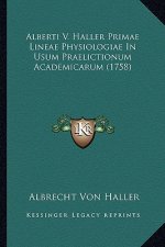 Alberti V. Haller Primae Lineae Physiologiae In Usum Praelictionum Academicarum (1758)