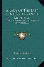A Lady Of The Last Century, Elizabeth Montagu: Illustrated In Her Unpublished Letters (1873)