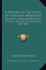 A History Of The Town Of Concord, Middlesex County, Massachusetts: From Its Earliest Settlement To 1832 (1835)