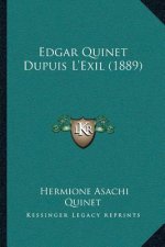 Edgar Quinet Dupuis L'Exil (1889)