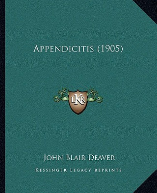 Appendicitis (1905)