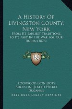 A History Of Livingston County, New York: From Its Earliest Traditions, To Its Part In The War For Our Union (1876)