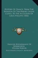History Of France, From The Invasion Of The Franks Under Clovis, To The Accession Of Louis Philippe (1856)