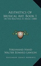 Aesthetics Of Musical Art, Book 1: Or The Beautiful In Music (1880)