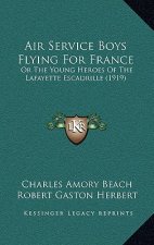 Air Service Boys Flying For France: Or The Young Heroes Of The Lafayette Escadrille (1919)