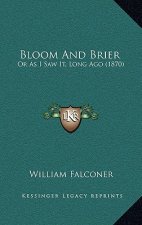 Bloom And Brier: Or As I Saw It, Long Ago (1870)