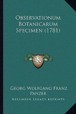 Observationum Botanicarum Specimen (1781)