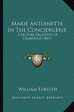Marie Antoinette In The Conciergerie: A Lecture Delivered At Cambridge (1867)