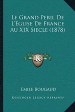Le Grand Peril De L'Eglise De France Au XIX Siecle (1878)