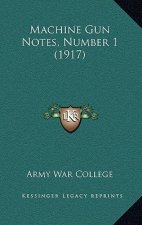 Machine Gun Notes, Number 1 (1917)