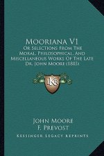 Mooriana V1: Or Selections From The Moral, Philosophical, And Miscellaneous Works Of The Late Dr. John Moore (1803)