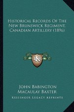 Historical Records Of The New Brunswick Regiment, Canadian Artillery (1896)