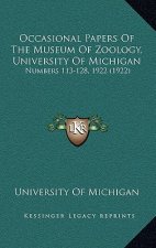 Occasional Papers Of The Museum Of Zoology, University Of Michigan: Numbers 113-128, 1922 (1922)