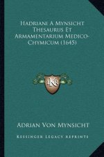 Hadriani A Mynsicht Thesaurus Et Armamentarium Medico-Chymicum (1645)