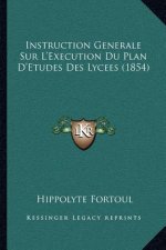 Instruction Generale Sur L'Execution Du Plan D'Etudes Des Lycees (1854)