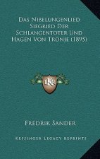 Das Nibelungenlied Siegried Der Schlangentoter Und Hagen Von Tronje (1895)