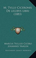 M. Tvllii Ciceronis De legibvs libri (1883)