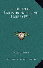 Strindberg Erinnerungen Und Briefe (1914)