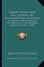 Dubois's Briefe Uber Den Zustand Des Christenthums In Indien: In Welchen Die Bekehrung Der Hindus Als Unausfuhrbar Dargestellt Wird (1824)