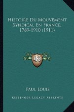 Histoire Du Mouvement Syndical En France, 1789-1910 (1911)