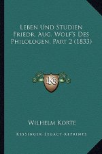 Leben Und Studien Friedr. Aug. Wolf's Des Philologen, Part 2 (1833)