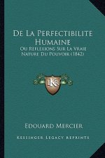 De La Perfectibilite Humaine: Ou Reflexions Sur La Vraie Nature Du Pouvoir (1842)