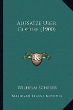 Aufsatze Uber Goethe (1900)