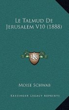 Le Talmud De Jerusalem V10 (1888)