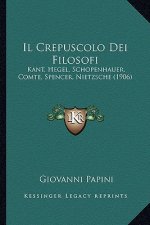 Il Crepuscolo Dei Filosofi: Kant, Hegel, Schopenhauer, Comte, Spencer, Nietzsche (1906)