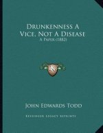 Drunkenness A Vice, Not A Disease: A Paper (1882)