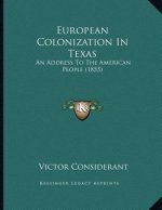 European Colonization In Texas: An Address To The American People (1855)