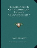Probable Origin Of The American Indians: With Particular Reference To That Of The Caribs (1854)