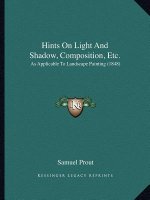 Hints On Light And Shadow, Composition, Etc.: As Applicable To Landscape Painting (1848)