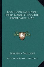 Botanicon Parisiense, Operis Majoris Prodituri Prodromus (1723)