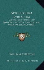 Spicilegium Syriacum: Containing Remains Of Bardesan, Meliton, Ambrose, And Mara Bar Serapion (1855)