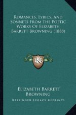 Romances, Lyrics, And Sonnets From The Poetic Works Of Elizabeth Barrett Browning (1888)