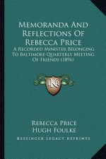 Memoranda And Reflections Of Rebecca Price: A Recorded Minister Belonging To Baltimore Quarterly Meeting Of Friends (1896)