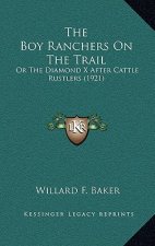 The Boy Ranchers On The Trail: Or The Diamond X After Cattle Rustlers (1921)