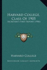 Harvard College, Class Of 1905: Secretary's First Report (1906)