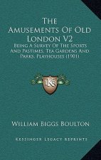 The Amusements Of Old London V2: Being A Survey Of The Sports And Pastimes, Tea Gardens And Parks, Playhouses (1901)