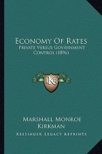 Economy Of Rates: Private Versus Government Control (1896)