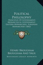 Political Philosophy: Principles Of Government, Monarchical Government, Eastern Monarchies, European Monarchies (1842)