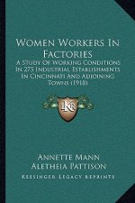 Women Workers In Factories: A Study Of Working Conditions In 275 Industrial Establishments In Cincinnati And Adjoining Towns (1918)