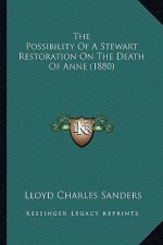 The Possibility Of A Stewart Restoration On The Death Of Anne (1880)
